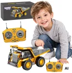 WOOPIE Remote Controlled RC Construction Dump Truck with Sound and Light
