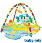 Baby Mix 46210 interaktyvus edukacinis pianinas-kilimėlis Safari vaikams