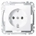 Merten Mert Meg 2301-0325 Schuko lizdas Pc active baltas