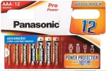 &Scaron;arminė baterija Panasonic Propower Lr03 Aaa 12 vnt.