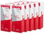 Viking sąsagėlės 26/6, 5000 vnt., sidabrinės x 10 pakuočių