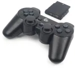 Gembird Jpd Wdv belaidis žaidimų valdymo pultas su vibracija Ps2/ps3/pc, juodas