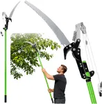 Teleskopinis sekatorius su pjūklu 2in1, 125-240 cm