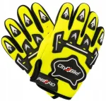Vaiki&scaron;kos cross enduro quad motociklų pir&scaron;tinės dviračiui bmx atv geltonos m