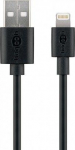 Goobay Laidas USB 2.0 A ki&scaron;tukas - Lightning iPhone 1m