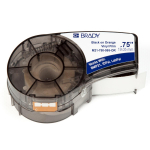 Brady M21-750-595-OR, oranžinė, lipni spausdintuvo etiketė, vinilo, terminio perkėlimo, akrilinė, nuolatinė