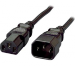 Hama Equip &scaron;aldymo prietaisų prailginimo kabelis IEC C14 - > IEC C13 St / BU 1,80 m, plastikinis mai&scaron;elis (112100)