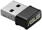 Asus USB-AC53 NANO AC1200 Dual-band USB MU-MIMO Wi-Fi Adapteris | 2.4GHz/5GHz | 36 mėn.