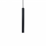 Pakabinamas &scaron;viestuvas Ideal Lux 11,5W suspended lamp with 1 light ULTRATHIN, 3000K, antracite