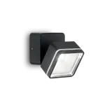 Sieninis &scaron;viestuvas Ideal Lux 7,3W wall lamp with 6 lights OMEGA, 4000K, juodas