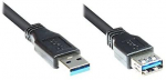 USB laidas &bdquo;Good Connections&ldquo; USB-A - USB-A 5 m Juodas (2711-S05)