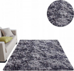 Strado Ombre Shaggy kilimas 200x260 OmbreGrey (tamsiai pilkas) universalus