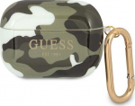 Apple AirPods Pro Guess Camo Collection (GUAPUCAMA) ausinių dėklas žalios spalvos