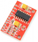 Openplatform PAM8403 5V 3W stereo garso stiprintuvas - dviejų kanalų - raudonas