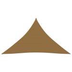 Uždanga nuo saulės, taupe spalvos, 4x4x5,8m, HDPE, 160g/m&sup2;