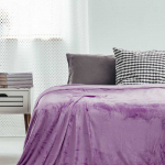 Pledas DecoKing Mic, violetinis, 70 cm x 150 cm