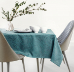 AmeliaHome Staltiesė ovali 120&times;240 cm tamsiai mėlyna AH GAIA