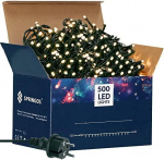 Kalėdinės girliandos Springos 500 LED 31,5 m &scaron;iltai baltos