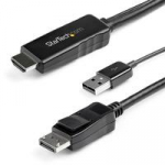 DisplayPort - HDMI adapteris Startech HD2DPMM3M 3 m Juodas