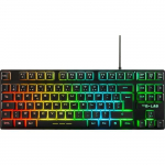 Žaidimų klaviatūra The G-Lab Caesium Prancūzų Juoda AZERTY