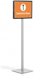 Durable Patvarus Info Stand Basic - A3 grindų stovas, antracitas