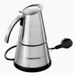 Kavos aparatas Rommelsbacher Espresso maker EKO 366/E Manual Elektrinė moka pot, 365 W, Nerūdijantis plienas/ juodas