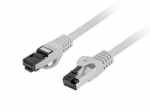 LANBERG patchcord cat.8.1 S/FTP LSZH CU 1.5m pilkas