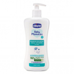 Chicco Kūno ir plaukų &scaron;ampūnas Baby Moments 0m+ 500ml