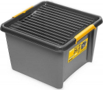 ORPLAST Dėžutė su pilku įrankių vir&scaron;eliu Dalys 25 l SolidStore Universal