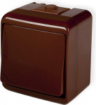 Karlik Elektrotechnik 4WHE-3 JUNIOR Laiptų jungiklis raudonas IP54 4WHE-3