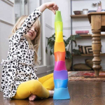 Fat Brain Toys SpiroKu statymo ir žaidimų cilindrai