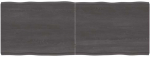 Stalvir&scaron;is, tamsiai pilkas, 160x60x6 cm, ąžuolo masyvas