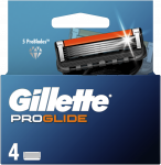Gillette Fusion Proglide Keičiamosios Skutimosi Galvutės 4 Vnt