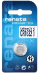 Renata CR1632 Knopfzelle CR 1632 Lithium 137 mAh 3 V 1 St.