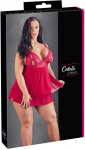 Cottelli Curves Babydoll raudona 2XL