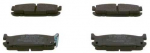 Bosch Stabdžių Trinkelių Rinkinys Mazda Mx5 II NB 1.6 16V 1597 ccm 110 AG 34116711850 34116711851