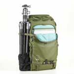Kameros kuprinė - Shimoda Action X40 V2 Roll-Top, 16" ne&scaron;iojamojo kompiuterio skyrius, armijos žalia