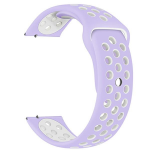 Beline apyrankė Watch 22mm Sport silikoninė violetinės ir baltos spalvos box