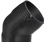 Gf Georg Fischer Elektrinio suvirinimo kampas 45&deg; 125 mm - PE100-SDR11. Elgef Plus