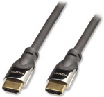 Lindy 0,5 m auksinis HDMI kabelis, 0,5 m, HDMI A tipo (standartinis), HDMI A tipo (standartinis), 10,2 Gbit/s, juodas