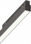 Pakabinamas &scaron;viestuvas Ideal Lux 13W LED linijinis &scaron;viestuvas į magnetines sistemas EGO, juodas, 4000K, 322056