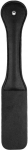 Ouch By Shots OUCH Bonded Leather Paddle - Stitched Impact Tool, Juodas