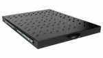 Equip Equip kintama lentyna 19" serverių spintelėms, 1U 80cm juoda