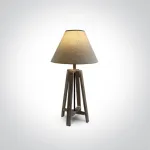 12W stalinis &scaron;viestuvas, medienos sp., E27, 61118