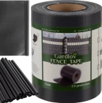 Tvoros juosta Gardlov 0.19x35m, 450g/m2. antracitas + 25 klipsai