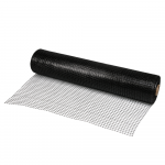 Bradas universalus tinklas UNINET, 14x16 mm, 2x200 m (30g/m&sup2;), juodas