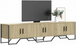 TV staliukas Televizoriaus spintelė, ąžuolo, 180x34x41cm, apdirbta mediena