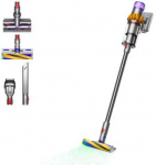 Dyson V15 Detect Absolute Belaidis dulkių siurblys, Nickel/Geltona