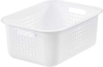 Smartstoretm Daiktų krep&scaron;elis &bdquo;smartstore recycled 15&ldquo;, perdirbto plastiko, 37 x 28 x 15 cm, baltas