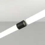&Scaron;viečiančio kabelio XLOOP 18MM sujungimo elementas, juodas
